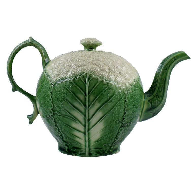 Wedgwood Cauliflower Teapot For Sale at 1stDibs