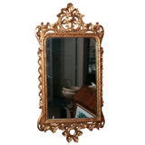 Chippendale Caved And Gilt Mirror