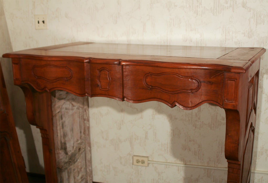 Fruitwood Mantle
