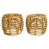 Rattan Stool - one SOLD