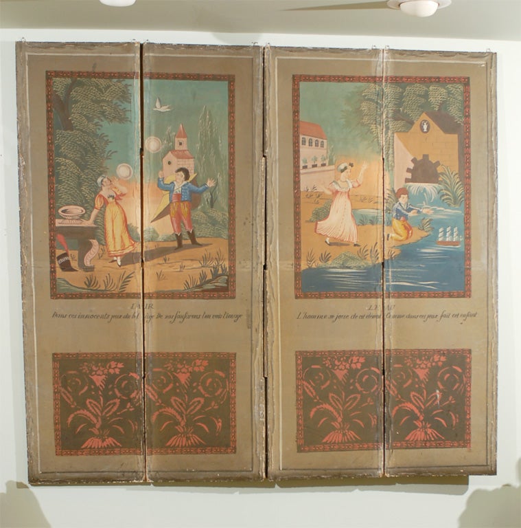 19th Century French Screen