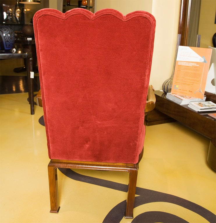 Hungarian Neo Baroque Chair by Lajos Kozma 4