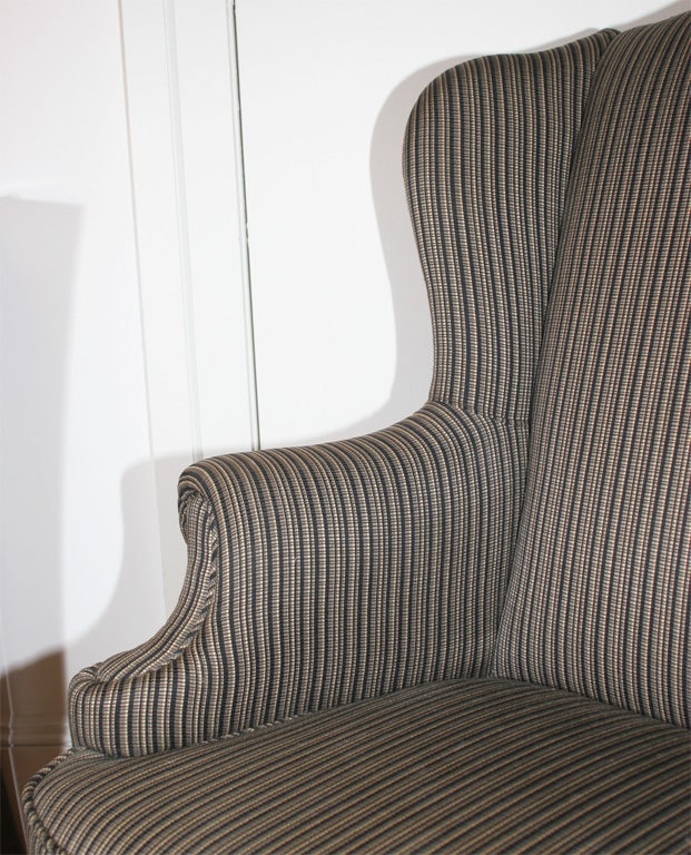 Georgian Style Wing Chair For Sale 2