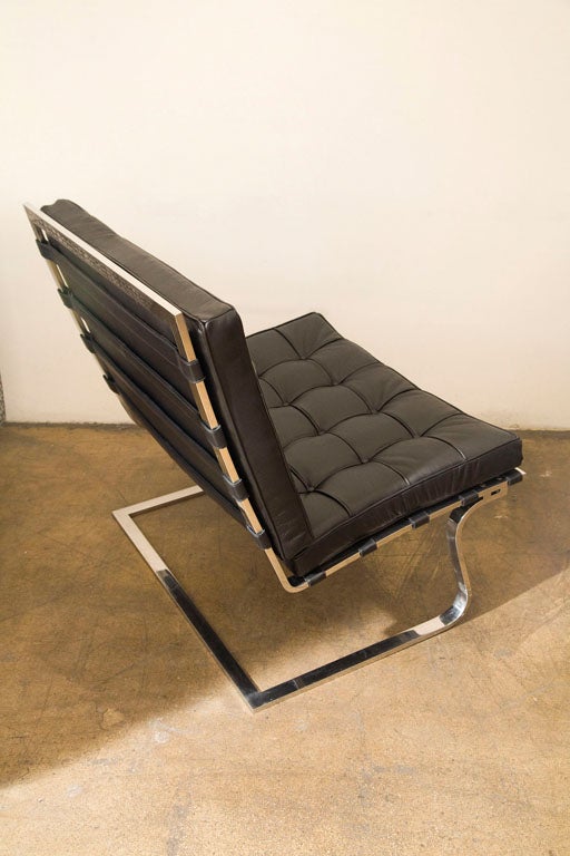 Tugendhat pair of chairs by Ludwig Mies van der Rohe for knoll 2