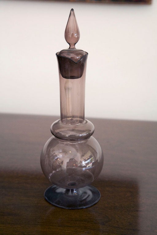 Bimini glass vases and decanter with nude female 3