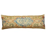 Antique 17th Century Italian Tapestry Lumbar Pillow