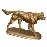 Bronze Sculpture of Setter