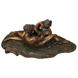 Bronze Sculpture of Lovers