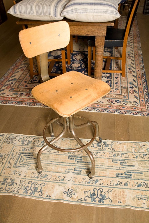 American Industrial 1950's  Drafting Chairs For Sale