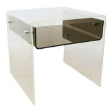 1970's Acrylic Side Table