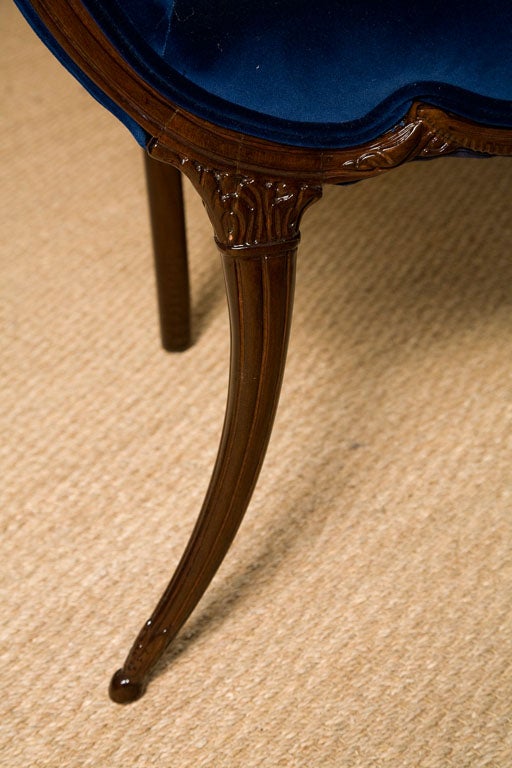 American Pair Regency Peacock chairs in the style of Grosfeld House For Sale