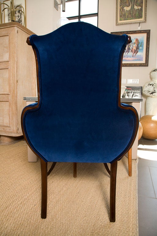 Pair Regency Peacock chairs in the style of Grosfeld House For Sale 1