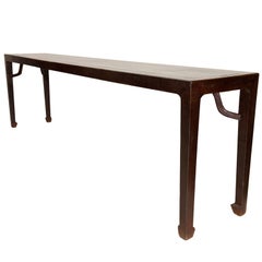 Very Long Console Table