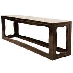 Black Lacquer Bench / Coffee Table
