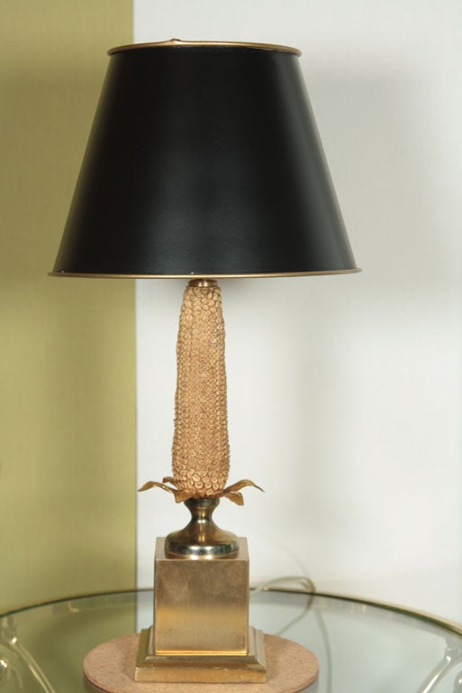 French Ear Of Corn Table Lamp By Maison Charles