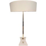 Stiffel Table Lamp Ca. 1960's on Marble Base