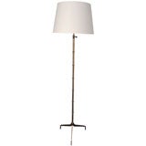 Brass Tripod Floor Lamp
