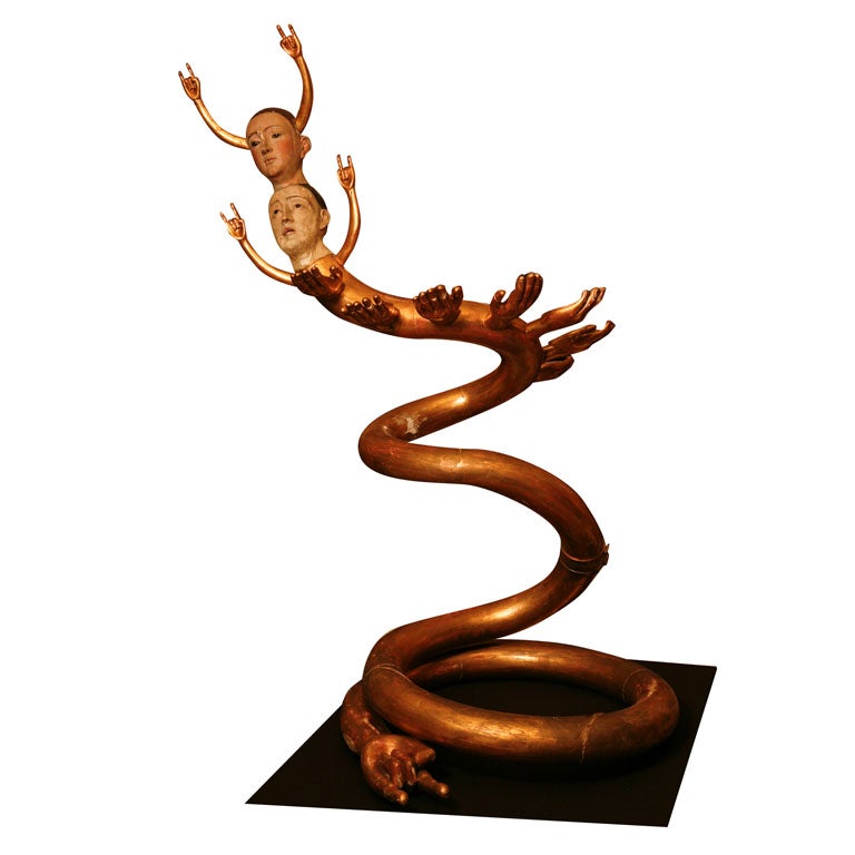 'Siamese Snake' by Pedro Friedeberg