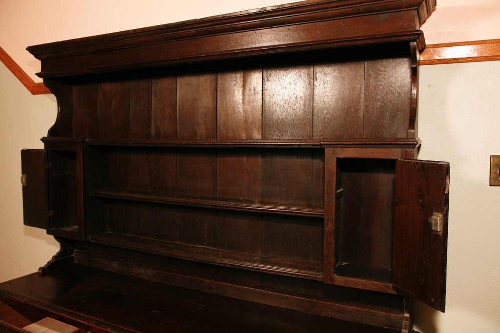 English 19th Century Oak Welsh Dresser