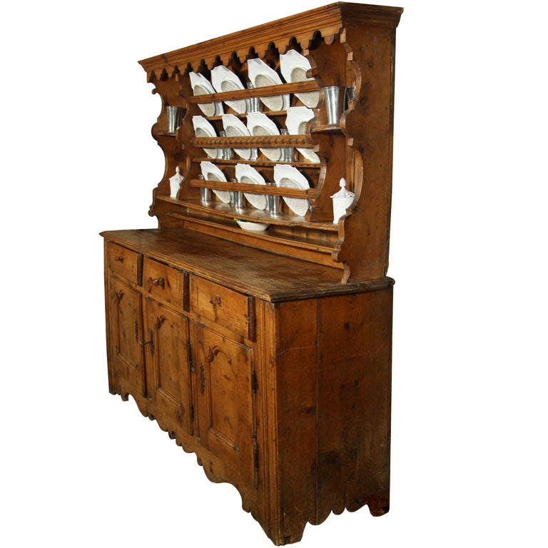 Pine  French  Vasselier For Sale