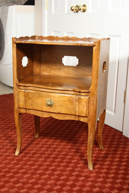 Don  Ruseau  Walnut  Bedside  Table