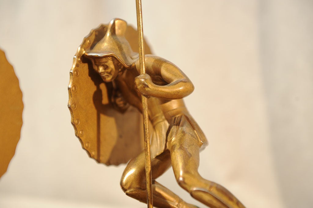 American Pair of Roman Soldier Bookends