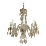 Antique Crystal Chandelier