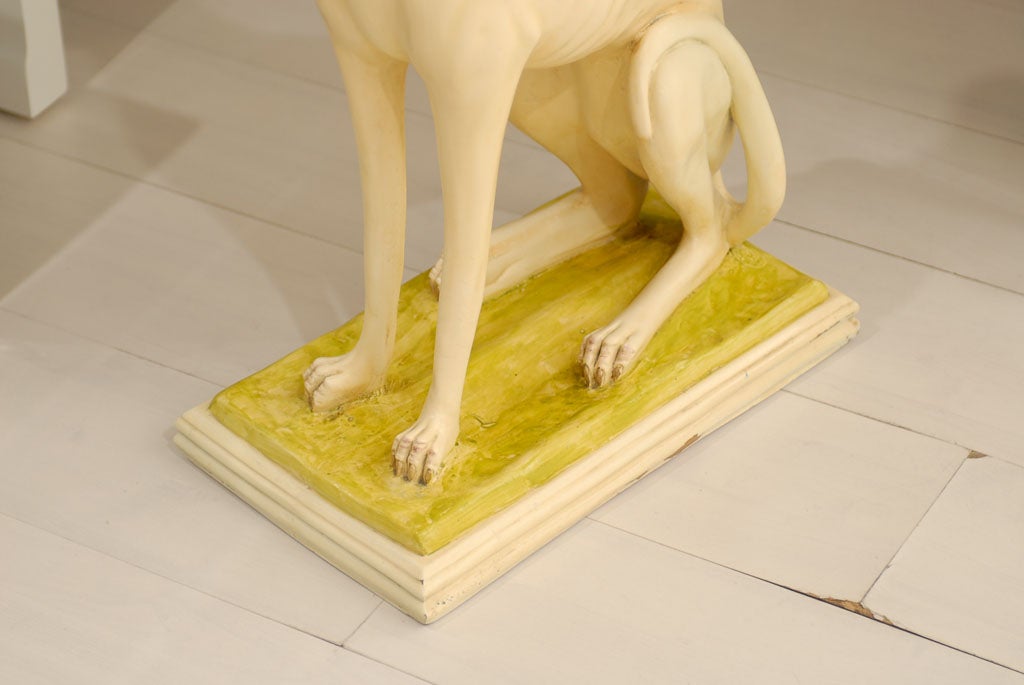 20th Century Whippet Statue