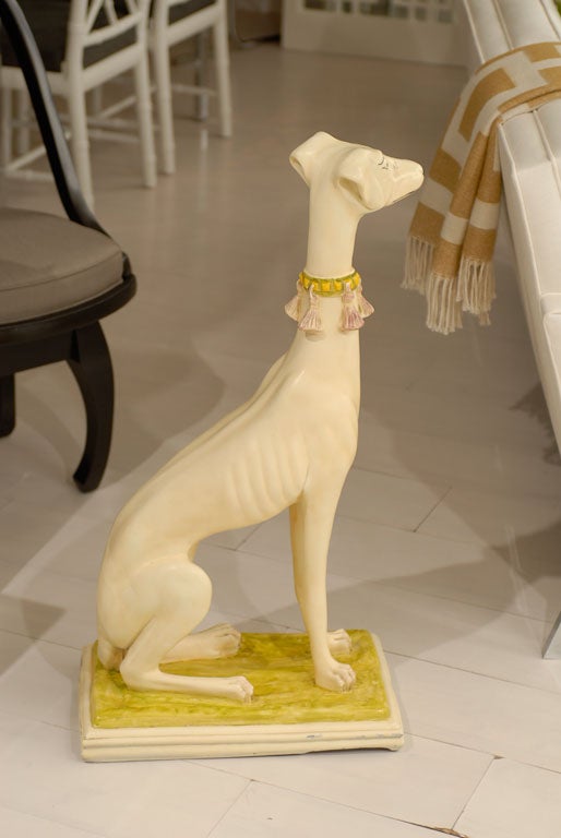 Whippet Statue 3