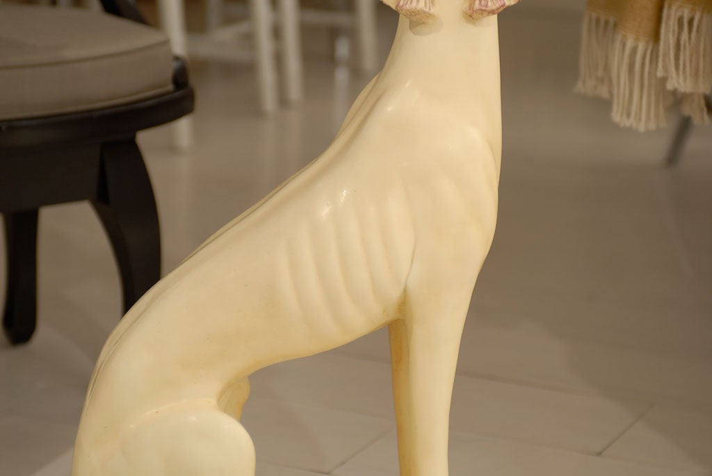 Whippet Statue 5