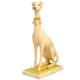 Whippet Statue