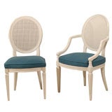 Oval Cane Back Chairs