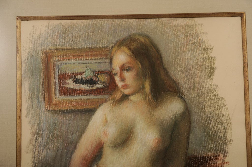 Standing Nude Woman By Robert Philipp (1885-1981) For Sale 1