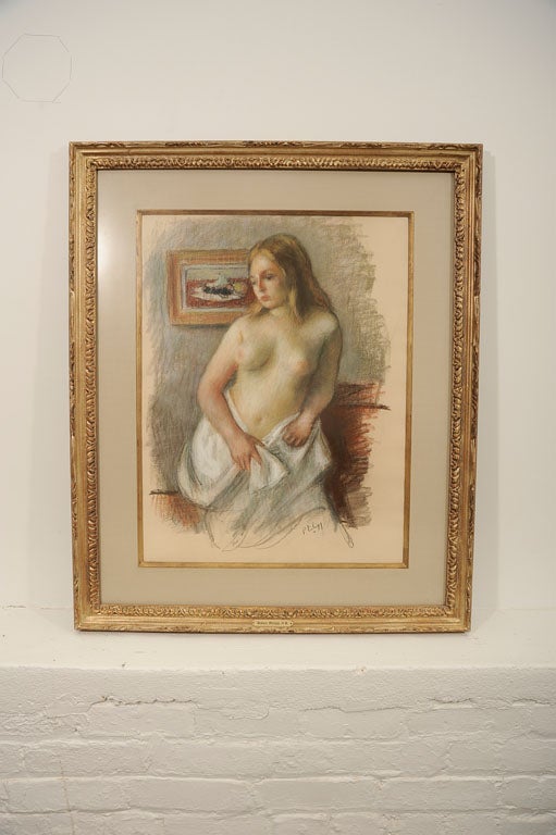 Standing Nude Woman By Robert Philipp (1885-1981) For Sale 3