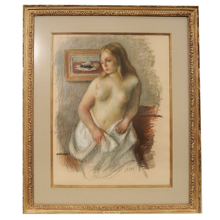 Standing Nude Woman By Robert Philipp (1885-1981) For Sale