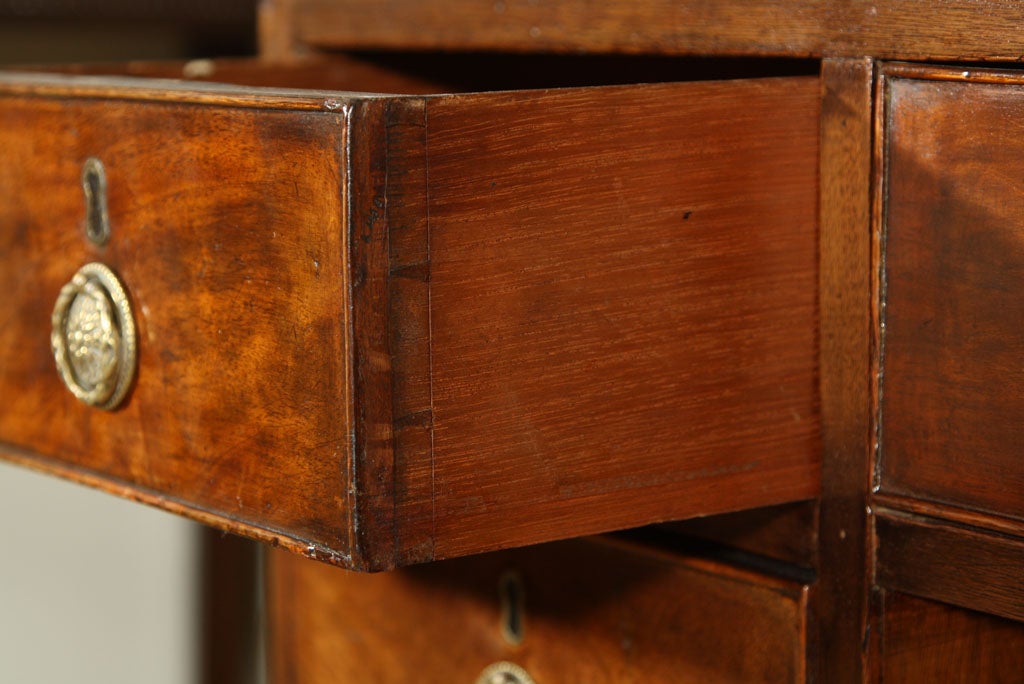 Mahogany English Architect's Desk For Sale
