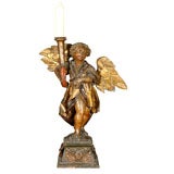 Italian Carved Candlestick