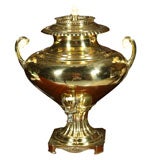 Antique Brass Hot Water Urn