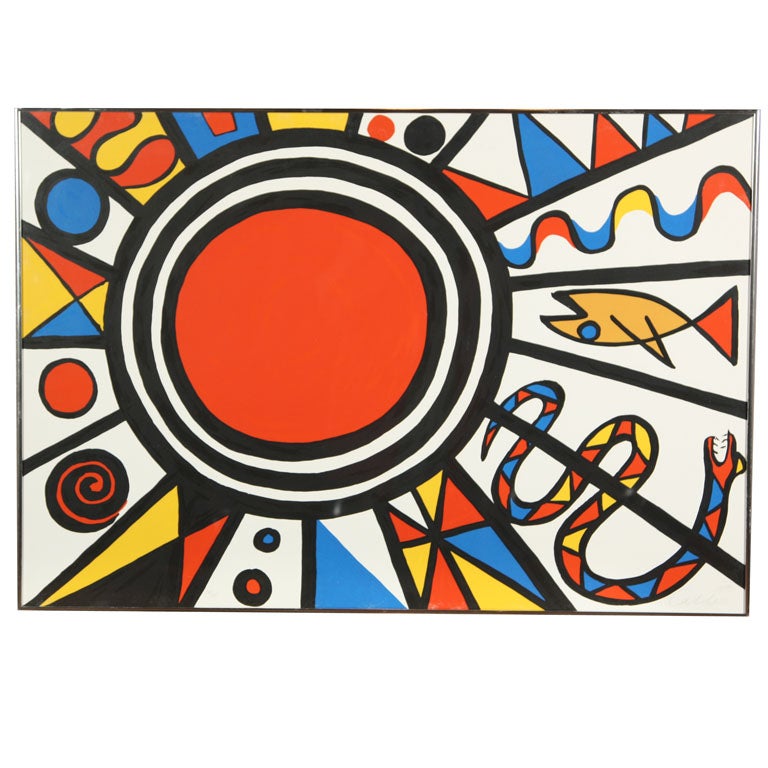 "Evolution" by Alexander Calder For Sale