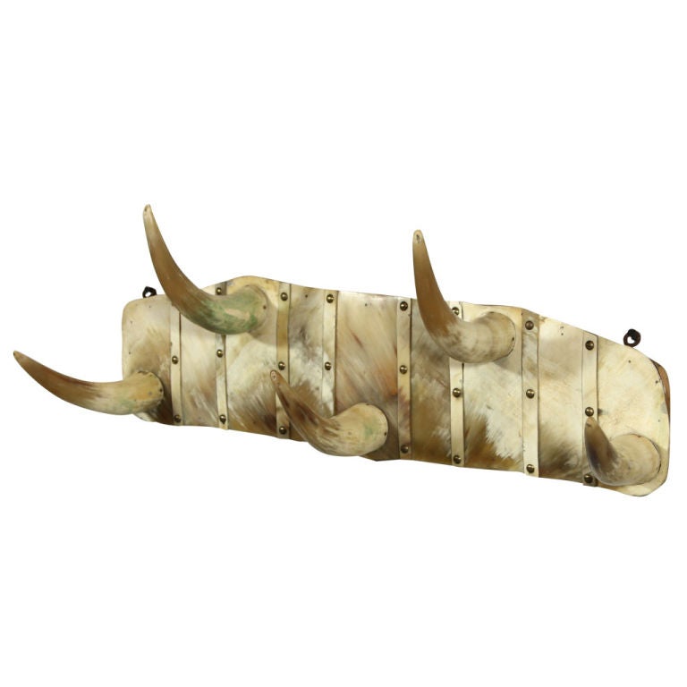 Horn Hat Rack