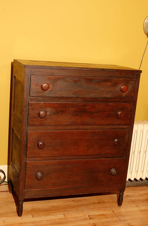 American Shaker Style 4-Drawer Chest