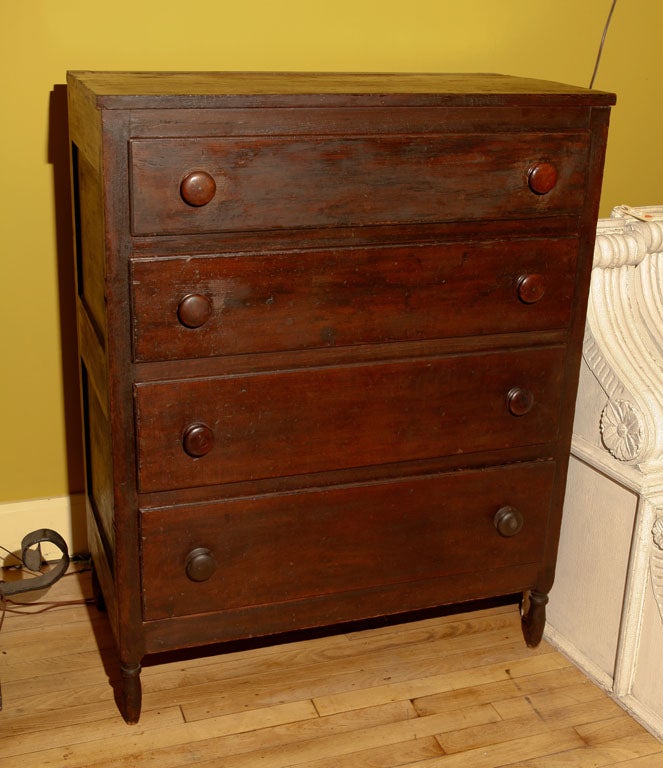 Shaker Style 4-Drawer Chest 5