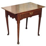 Antique Georgian Side Table with Drawer