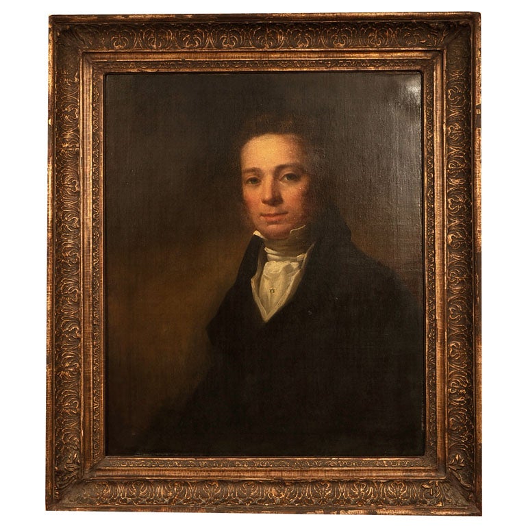 English Portrait of a Gentleman For Sale