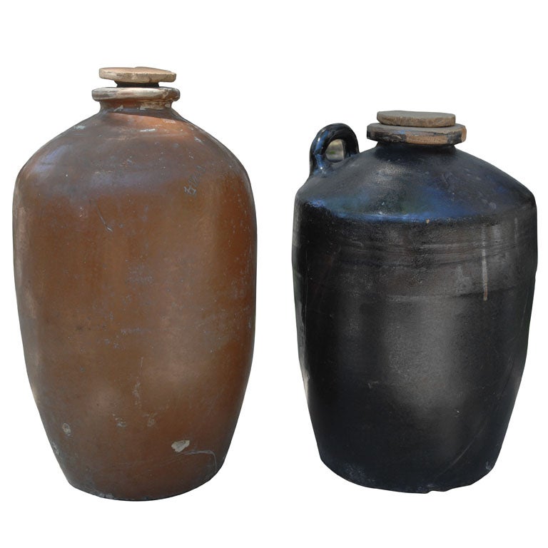 Rice Wine Jar at 1stDibs