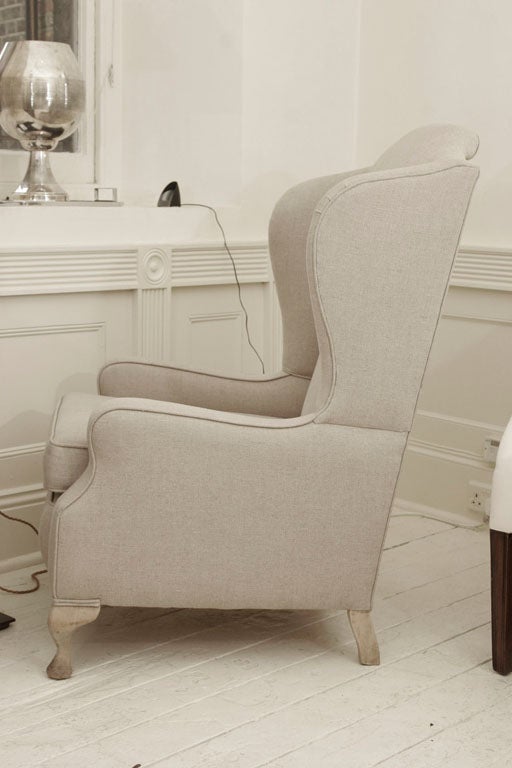 Edwardian Period Wing Chair