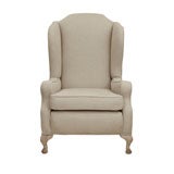 Edwardian Period Wing Chair