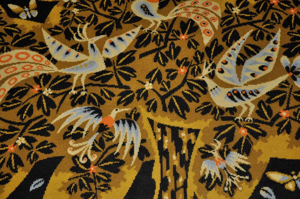 Tapisserie du milieu du siècle dernier de Claude Bleynie, J.F.D. 2