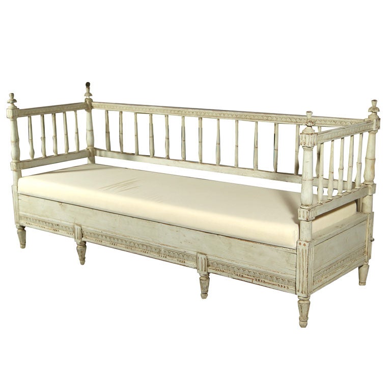 19th Century Gustavian Style Swedish Day Bed