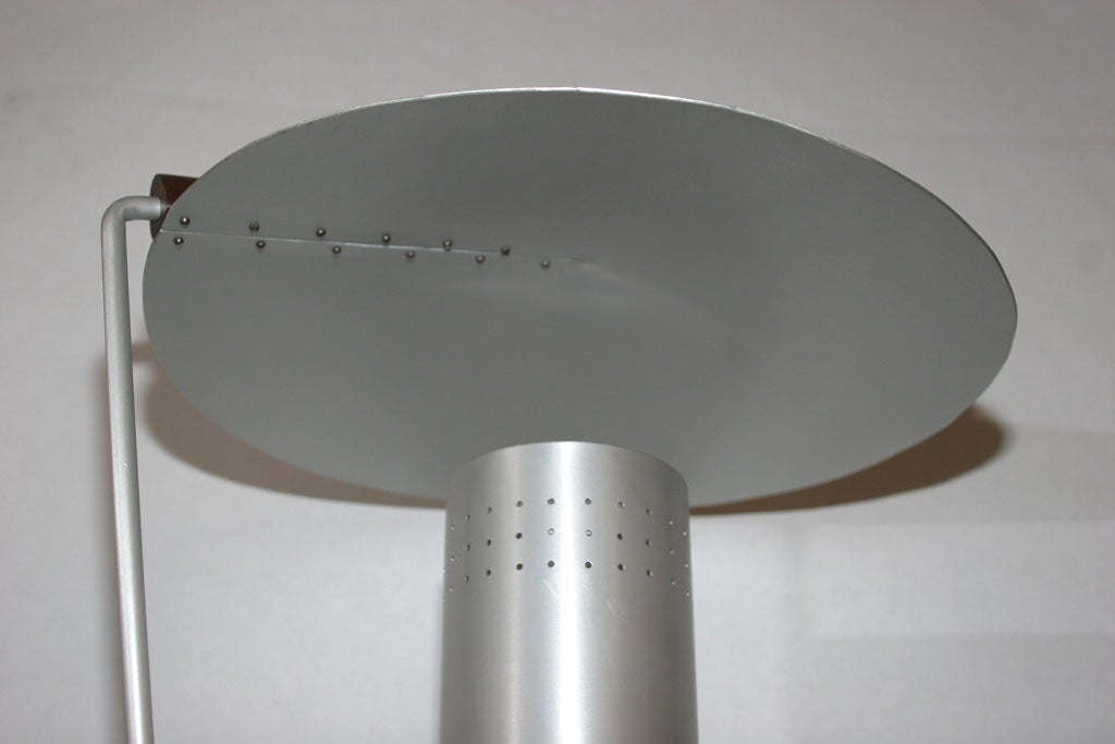 Mid-20th Century  Table Lamp Mid Century Modern Futurist attributed to Heifetz 1950's For Sale